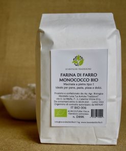 Farina di Farro Monococco integrale Bio (6 confezioni) – Farro Shop Prometeo